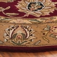 thumbnail image 3 of SAFAVIEH Traditions Tokora Floral Area Rug, Red/Gold, 4' x 4' Round, 3 of 7