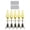Golden-Medium size, variant on Spinner Fishing Lure with Auto Attractant Release Realistic Fly Pattern Hardware Saltwater Freshwater Use