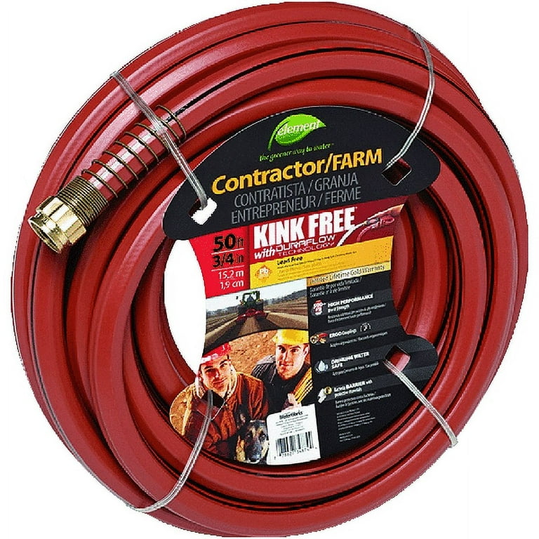 Best Garden 5/8 In. Dia. x 100 Ft. L. Drinking Water Safe Contractor Hose Best Garden 5/8 In. Dia. x 100 Ft. L. Drinking Water Safe Contractor Hose