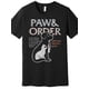 thumbnail image 2 of Paw And Order Special Training Dog And Cat Feline Unit Pets Premium T-Shirt 562025 funny Men’s Short Sleeve Graphic T-shirt Collection black TT2 Tee For Adult, Men, Women, Teen, Teenager, Ad, 2 of 6