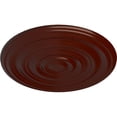 thumbnail image 3 of 29 1/8"OD x 1 1/2"P Carton Smooth Ceiling Medallion (Fits Canopies up to 9 1/8"), Hand-Painted Brushed Mahogany, 3 of 6