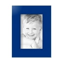thumbnail image 2 of ArtToFrames 4" x 6" Blue Picture Frame, 4x6 inch Blue MDF Poster Frame (WOM-4118), 2 Pack, 2 of 7