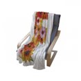 thumbnail image 4 of Letter P Soft Flannel Fleece Throw Blanket, Flower Arrangement with Gerbera Daisies Colorful Palette Alphabet P Print, Cozy Plush for Indoor and Outdoor Use, 70" x 90", Multicolor, by Ambesonne, 4 of 6