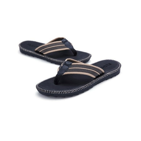 

Audeban Mens Flip Flop Slippers Pool Beach Sandals Water Proof Mules Lightweight Slipper