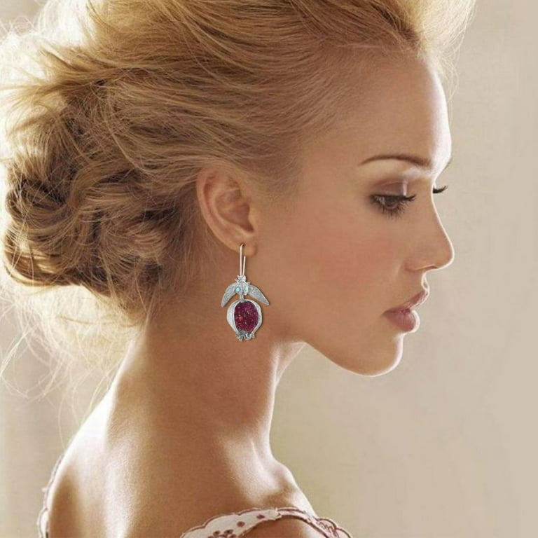 Gold Filled Pomegranate Hook Earrings – JewelryByTm