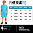 thumbnail image 7 of RBX Boys Athletic Outfit Short Set Performance Shirt and Basketball Shorts for Boys 2 Piece, 7 of 7