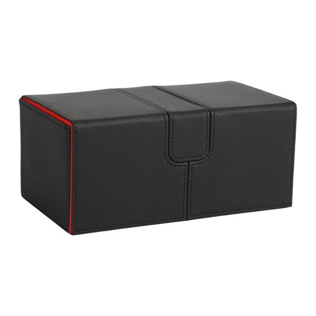 Estuche de Baraja de Cartas Coleccionables Zulema Organizador Soporte de Almacenamiento Negro