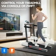 thumbnail image 6 of MaxKare Auto Incline Walking Pad Treadmill Workout 3.0HP 2-in-1 with 26" LED Touch Screen and Remote for Home, Under Desk Treadmill for Office with Bluetooth and Video Game, 286lbs, 6 of 10