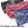 thumbnail image 3 of Bohend Boho headband wide yoga stretchy bandeau—max, 3 of 5