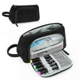 thumbnail image 4 of Minnieouse Neceser de maquillaje para mujer, pintalabios, delineador de ojos, organizador de brochas, contenedor de almacenamiento, neceser de viaje de Bolsas de mensajero y de hombro Verde Minnieouse  AP016690-03B, 4 of 6