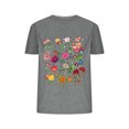 thumbnail image 2 of Aloohaidyvio Graphic T Shirts for Women,Summer Women's Vintage Flowers Shirt Spring Boho Floral Printed T-Shirt Sunflower 2024 Casual Graphic Tees Tops, 2 of 4