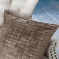 thumbnail image 2 of Home Soft Things Textured Velvet 2 Piece Pillow Shell Set - Rain Drum - 26" x 26", 2 of 4