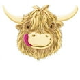 thumbnail image 3 of CafePress - Happy Scottish Highland Cow Pajamas - Women's Light Pajamas, 3 of 4