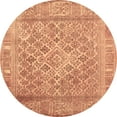 thumbnail image 1 of Ahgly Company Indoor Round Persian Brown Bohemian Area Rugs, 3' Round, 1 of 4
