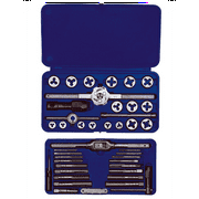 Irwin Hanson 41-pc Machine Screw / Fractional Tap & Hex Die Set