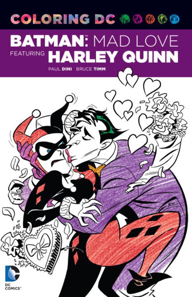 BATMAN ADVENTURES MAD LOVE DELUXE HARDCOVER JOKER HARLEY QUINN FREE SHIPPING 1