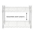 thumbnail image 6 of Honey-Can-Do 3-Shelf Steel Heavy Duty Adjustable Storage Shelves, White, Holds up to 250 lb per Shelf, 6 of 11