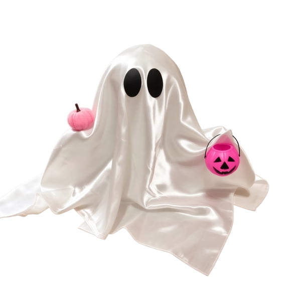 Halloween Ghost Decorations Spooky Colorful Ghost Decor for Indoor Halloween Decorations Pink Accent Halloween Party Decor for Home