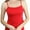 Red, variant on ToBeInStyle Women's Fitted Adjustable Spaghetti Strap Camisole