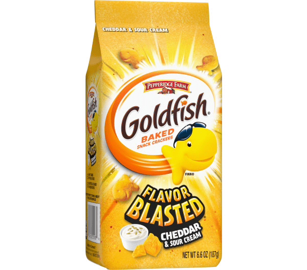 Pepperidge Farms Goldfish Flavor Blasted Cheddar & Sour Cream Crackers