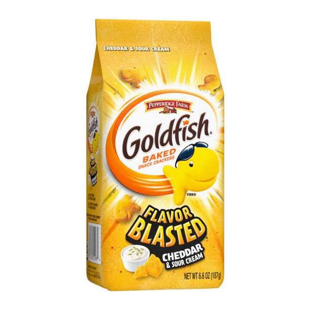 Pepperidge Farms Goldfish Flavor Blasted Cheddar & Sour Cream Crackers