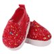 thumbnail image 1 of 14.5inch Girl Doll Trendy Lentejuelas Zapatos planos Vestir Accesorio de ropa rojo Sunnimix Zapatos de lentejuelas de muñeca de niña, 1 of 6