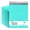 Teal, variant on Baylue Aqua Teal Bubble Mailers 7.25x12, Poly Padded Envelopes #1, 100 Pack