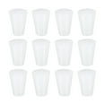 thumbnail image 1 of Uxcell 12 Pcs Tapones de Goma Sólida de Silicona Blanca, Tapones Cónicos para Fregaderos, Diámetro de 8 mm a 13 mm, 1 of 6