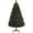 Black, variant on Yaheetech 6ft Pre-lit Halloween Black Spruce Artificial Hinged Christmas Pine Tree Prelighted Xmas Tree for Home Party Holiday Decoration with 300 Clear Warm White Lights and 818 Branch Tips, Black