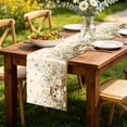 thumbnail image 6 of ARTSLION Waterproof Table Runner 13x432 Inch Polyester Wipe Clean Patio Garden Dining Decor, 6 of 8