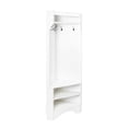 thumbnail image 2 of Entryway Hall Tree With Bench And Shoe Storage, Entryway Bench With Coat Rack, 4 Coat Hooks & Adjustable Shoe Shelf, Farmhouse Storage Bench For Hallway, Living Room, 2 of 8