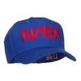thumbnail image 5 of NASA Logo Font Embroidered Cap - Royal OSFM, 5 of 5