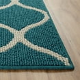 thumbnail image 5 of Maples Rugs Transitional Geometric Rebecca Teal Blue Indoor Long Runner Rug, 2'6" x 10', 5 of 7