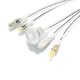 thumbnail image 3 of Soporte Irfora 10Pcs G4 Base G4 Socket Holder Ceramic Head Wire Conector especial para lámpara halógena de diodo emisor de luz Irfora Soporte, 3 of 5