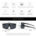 thumbnail image 6 of WEIDUOYI Polarized Sports Sunglasses for Men and Women Driving, Cycling, Running, Fishing, UV400 Windproof Goggles, 6 of 6