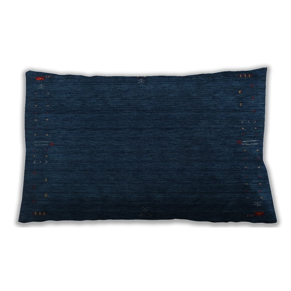 Ahgly Company Outdoor Rectangular Contemporary Lumbar Throw Pillow, 13 inch by 19 inch