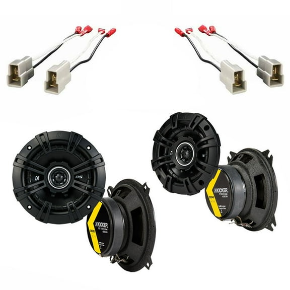 Fits Subaru GL, DL 1981-1984 Factory Speaker Upgrade Kicker DSC4 DSC5 Package