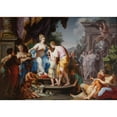 thumbnail image 2 of Tadeusz Kuntze 14x11 Black Ornate Wood Framed Double Matted Museum Art Print Titled: Art (1754), 2 of 5