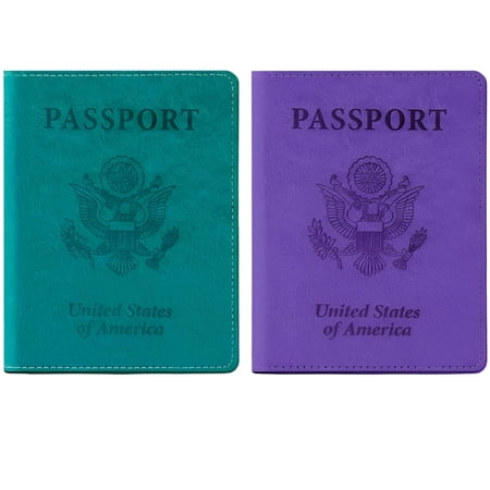 GASTROPOD 2026 New Passport Holder for Travel, 2 Pcs Passport Holder, Travel Passport Holders Must Haves for Women Men for Travel Cruise Ship Essentials Gifts