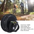 thumbnail image 3 of Electric Bike Hub Motor, Aluminum Alloy Bike Rear Drive Motor Strong Load Bearing Capacity  for Folding Bike, 3 of 7