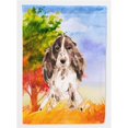 thumbnail image 1 of Carolines Treasures CK1952GF Fall Chocolate Parti Cocker Spaniel Garden Size Flag, 1 of 3