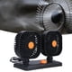 thumbnail image 5 of Ventilador de coche Amonsee ventilador cuadrado de doble cabeza ajustable, 5 of 8