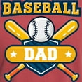 thumbnail image 3 of CafePress - Baseball Dad T Shirt - Mens Comfort Colors Shirt, 3 of 5