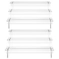 thumbnail image 5 of Milisten Clear Acrylic Display Shelf with Stepped Design for Collectibles, 2 Pieces Organizer Stand, 5 of 8
