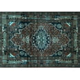 thumbnail image 1 of Ahgly Company Indoor Rectangle Persian Light Blue Traditional Area Rugs, 8' x 10', 1 of 4