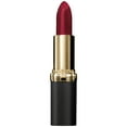 thumbnail image 5 of L'Oreal Paris Colour Riche Matte Lipstick, Rich Hydration, Rouge Ulti-Matte-Um, 5 of 7
