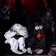 thumbnail image 5 of Billuyoard Halloween llorando fantasmas decoraciones luminosas Control de voz aparición casa embrujada llorando sonido activado Props habitación secreta Kits de decoración para fiestas negro rojo Billuyoard HA068190-01, 5 of 6