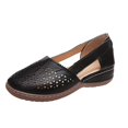 thumbnail image 2 of Women's Hollow Out Casual Shoes Solid Round Head Comfortable Platform Sandals Shoes, 2 of 5