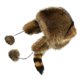 thumbnail image 2 of Guardurnaity Gorro de tigre ruso duradero para invierno, gorro con orejas de mapache pequeño, moderno y cómodo Accesorio para el cabello adulto, 2 of 6