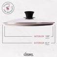 thumbnail image 5 of Cuisinel Pot and Pan Lid Tempered Glass Replacement Cover for Frying Pan Cast Iron 8”, 5 of 7
